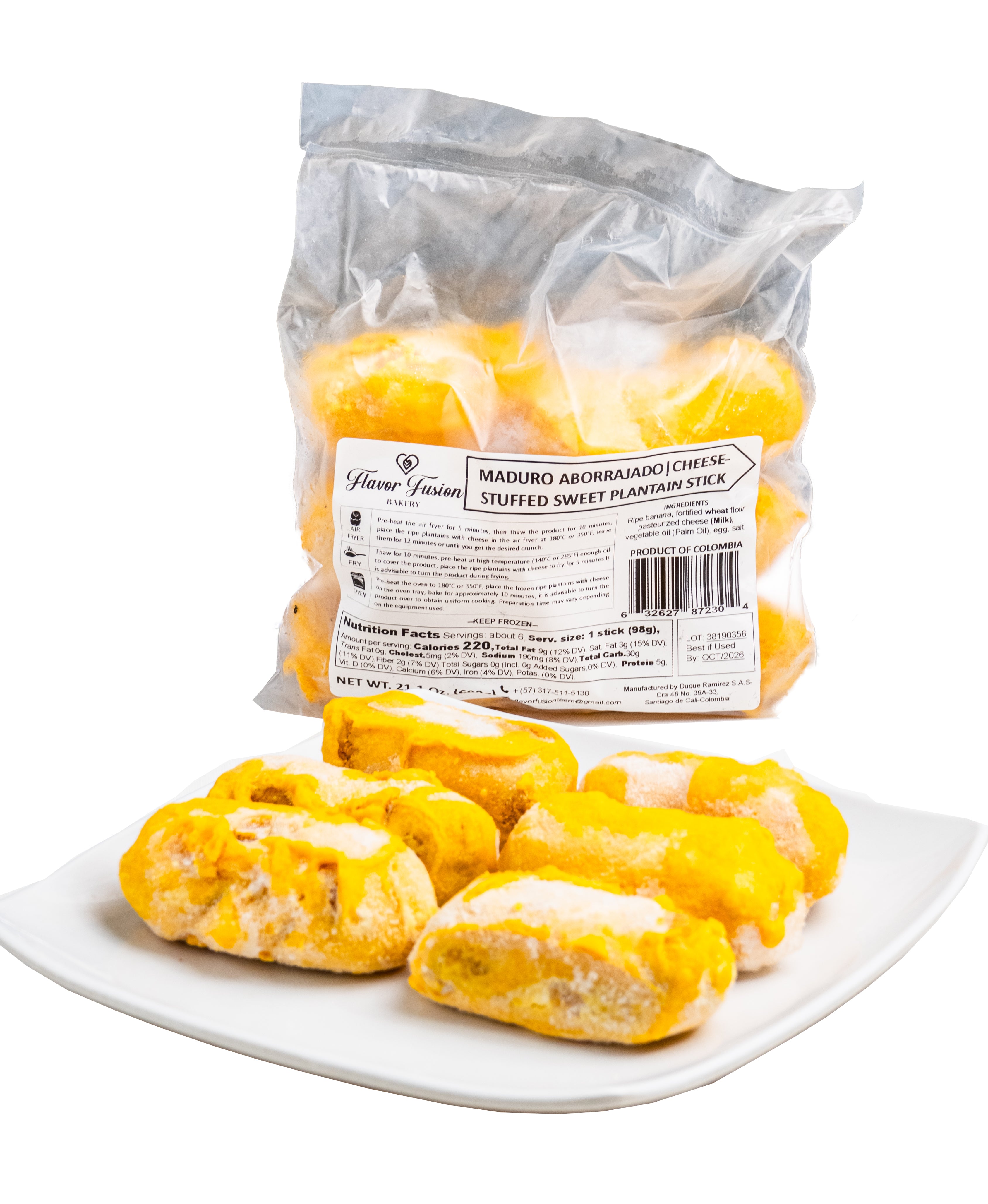 Caja de Maduro Aborrajado x 72 Unidades