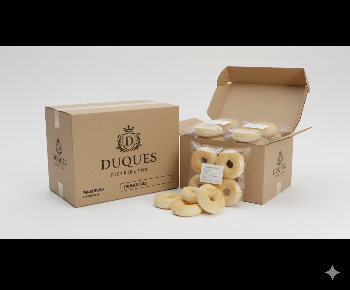 Caja de Pandebono x 66 Unidades